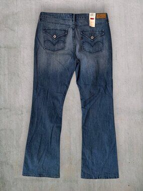 NWT Levi’s 523 Slight Curve 2009 Y2K Classic Bootcut Lift & Lengthen Jeans 14/32